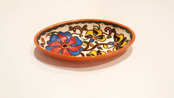 Ciotola Ovale -Tema Paladini - Ceramiche Artigianali dipinte a mano Ciotola Ovale -Tema Paladini - Ceramiche Artigianali dipinte a mano